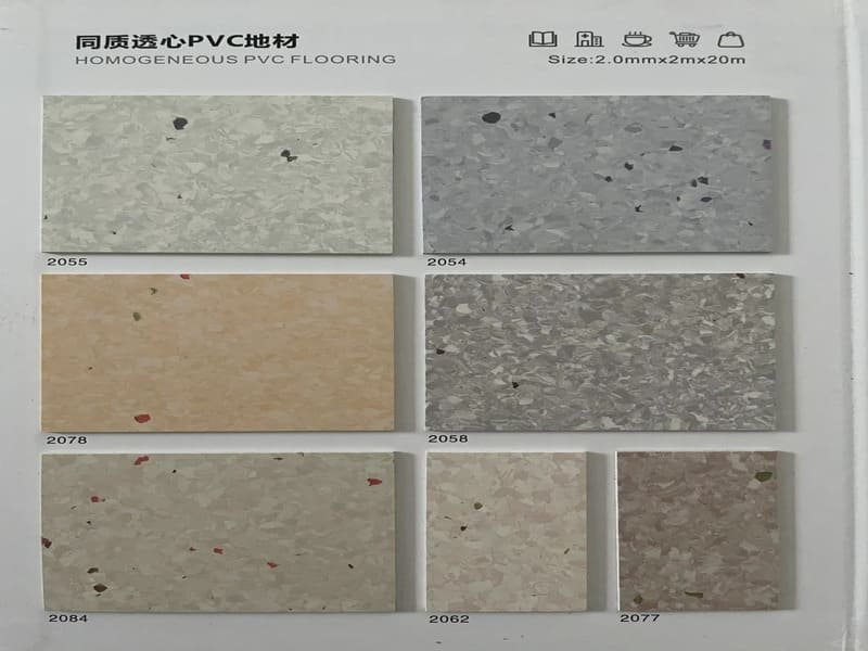 modern office layout with vinyl flooring design